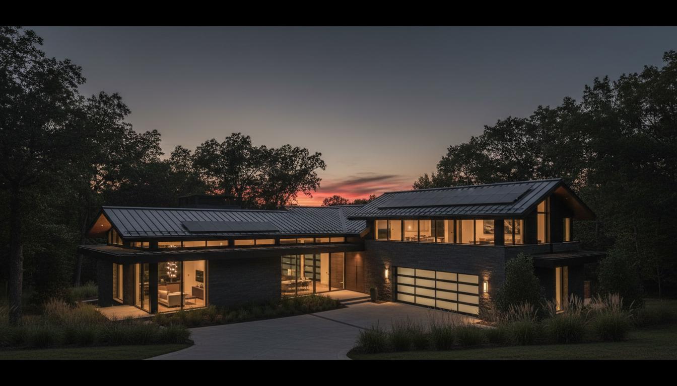 Luxury home exterior